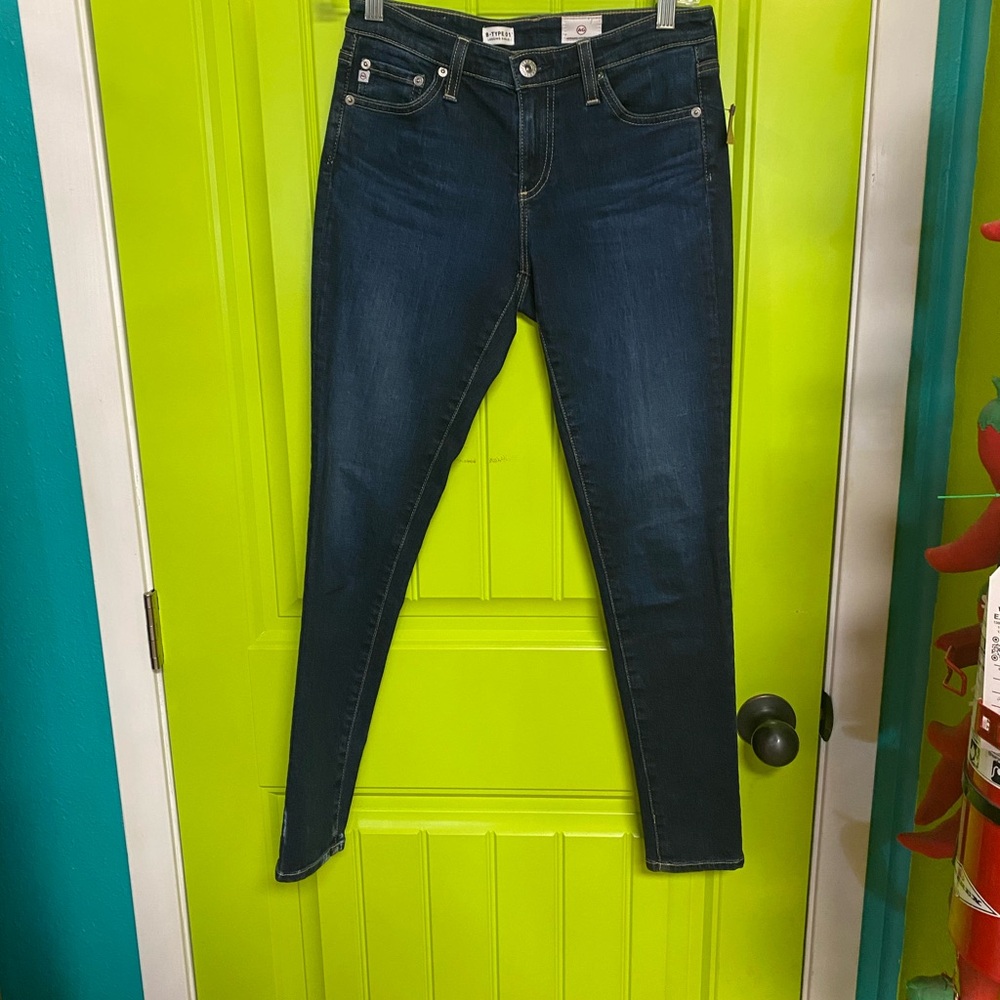 AG Adriano Goldschmied Dark Indigo Skinny Jeans